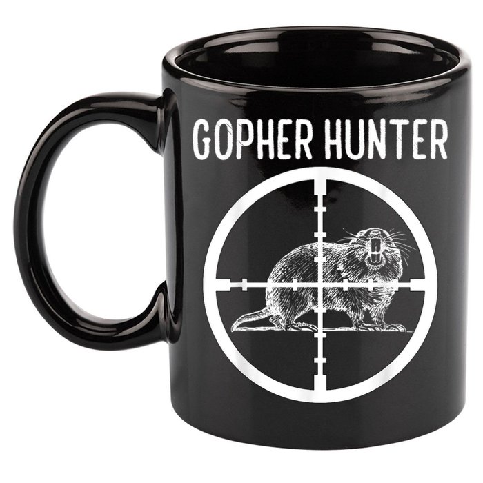 Gopher Hunter Rat And Mouse Control Expert 11oz C Handle Ceramic Mug