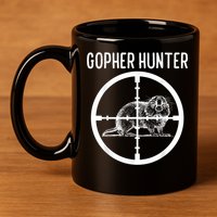 Gopher Hunter Rat And Mouse Control Expert 11oz C Handle Ceramic Mug
