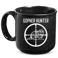 Gopher Hunter Rat And Mouse Control Expert 15oz Campfire Ceramic Mug