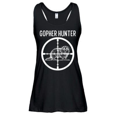 Gopher Hunter Rat And Mouse Control Expert Ladies Essential Flowy Tank