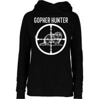 Gopher Hunter Rat And Mouse Control Expert Womens Funnel Neck Pullover Hood
