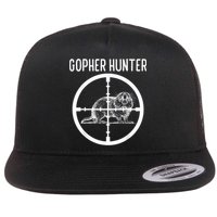 Gopher Hunter Rat And Mouse Control Expert Flat Bill Trucker Hat