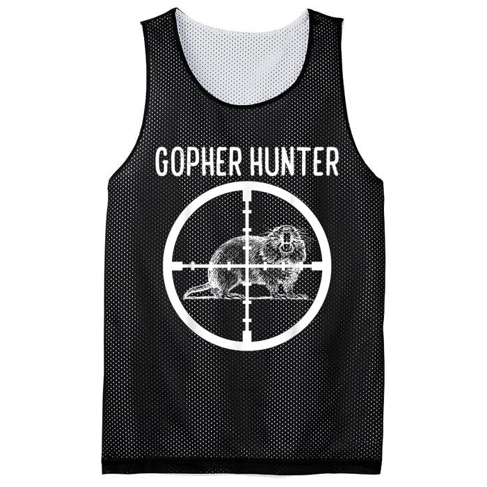 Gopher Hunter Rat And Mouse Control Expert Mesh Reversible Basketball Jersey Tank