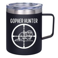Gopher Hunter Rat And Mouse Control Expert 12oz Stainless Steel Coffee Mug