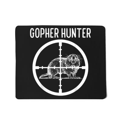Gopher Hunter Rat And Mouse Control Expert Mousepad