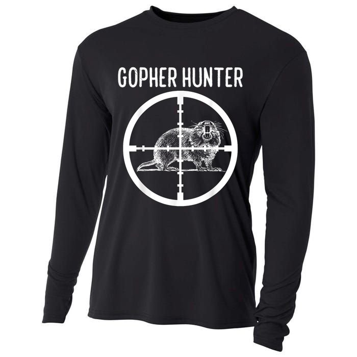 Gopher Hunter Rat And Mouse Control Expert Cooling Performance Long Sleeve Crew