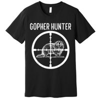 Gopher Hunter Rat And Mouse Control Expert Premium T-Shirt