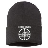 Gopher Hunter Rat And Mouse Control Expert Sustainable Knit Beanie