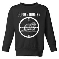 Gopher Hunter Rat And Mouse Control Expert Toddler Sweatshirt