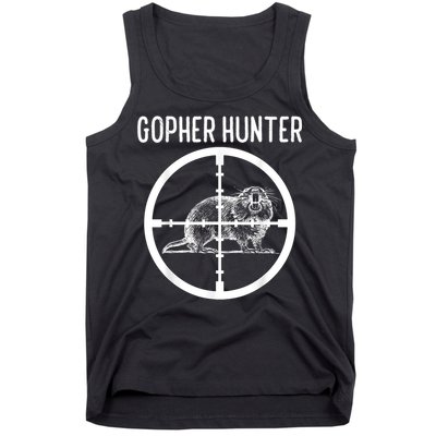 Gopher Hunter Rat And Mouse Control Expert Tank Top