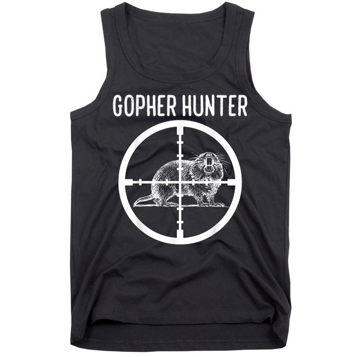 Gopher Hunter Rat And Mouse Control Expert Tank Top