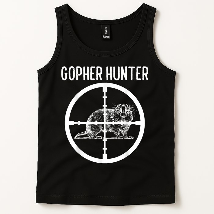 Gopher Hunter Rat And Mouse Control Expert Tank Top