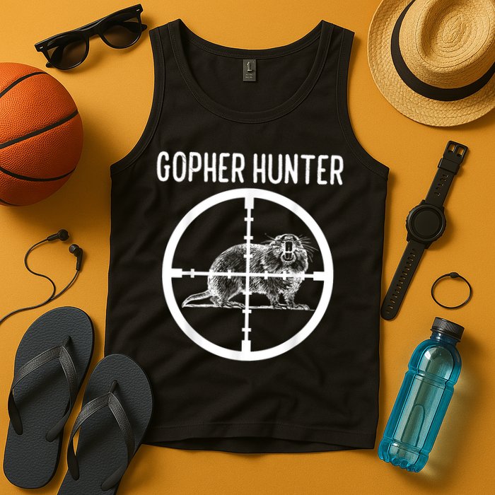 Gopher Hunter Rat And Mouse Control Expert Tank Top