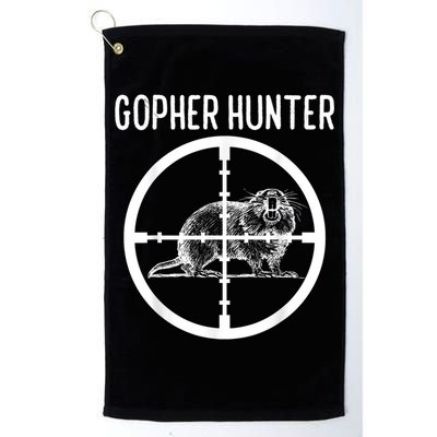 Gopher Hunter Rat And Mouse Control Expert Golf Towel