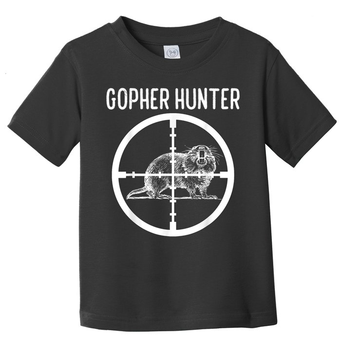 Gopher Hunter Rat And Mouse Control Expert Toddler T-Shirt