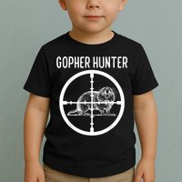 Gopher Hunter Rat And Mouse Control Expert Toddler T-Shirt