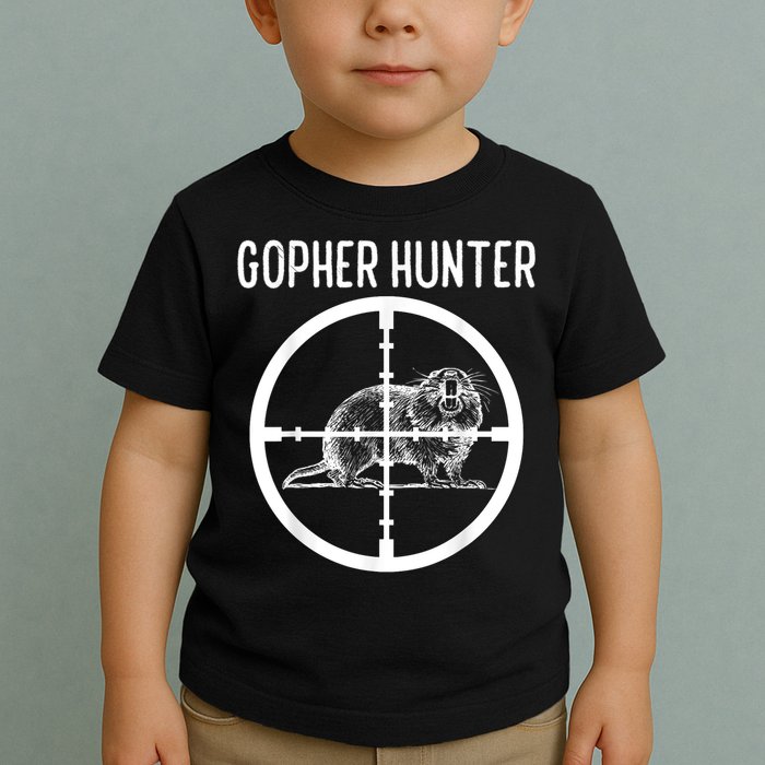 Gopher Hunter Rat And Mouse Control Expert Toddler T-Shirt