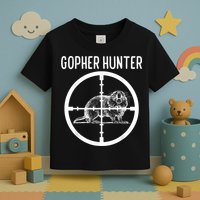 Gopher Hunter Rat And Mouse Control Expert Toddler T-Shirt