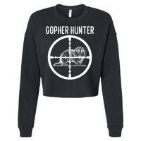 Gopher Hunter Rat And Mouse Control Expert Cropped Pullover Crew