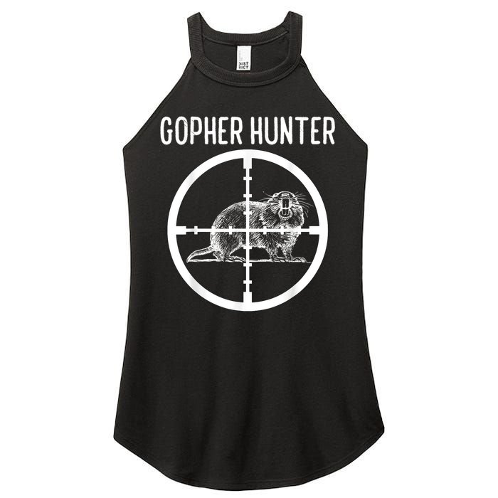 Gopher Hunter Rat And Mouse Control Expert Women's Perfect Tri Rocker Tank