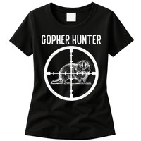 Gopher Hunter Rat And Mouse Control Expert Womens T-Shirt