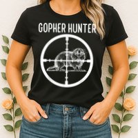 Gopher Hunter Rat And Mouse Control Expert Womens T-Shirt