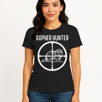 Gopher Hunter Rat And Mouse Control Expert Womens T-Shirt