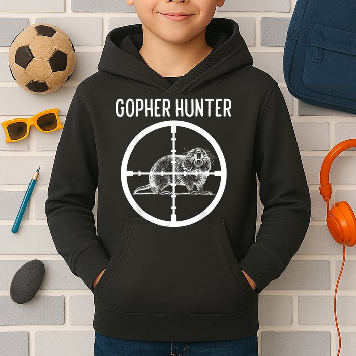 Gopher Hunter Rat And Mouse Control Expert Kids Hoodie