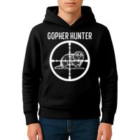 Gopher Hunter Rat And Mouse Control Expert Kids Hoodie