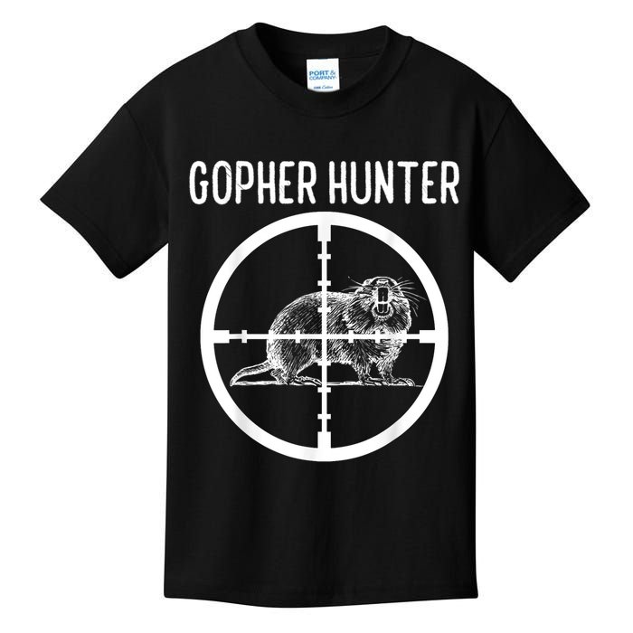 Gopher Hunter Rat And Mouse Control Expert Kids T-Shirt