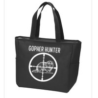 Gopher Hunter Rat And Mouse Control Expert Zip Tote Bag