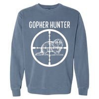 Gopher Hunter Rat And Mouse Control Expert Garment-Dyed Sweatshirt