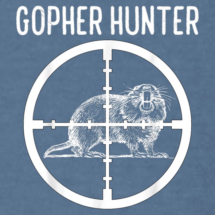 Gopher Hunter Rat And Mouse Control Expert Garment-Dyed Sweatshirt