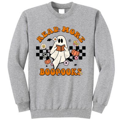 Groovy Halloween Read More Books Cute Boo Read A Book Tall Sweatshirt