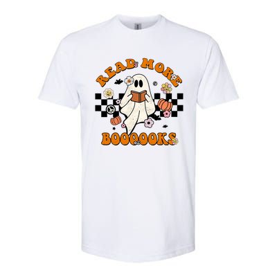 Groovy Halloween Read More Books Cute Boo Read A Book Softstyle® CVC T-Shirt