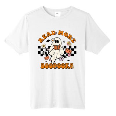 Groovy Halloween Read More Books Cute Boo Read A Book Tall Fusion ChromaSoft Performance T-Shirt