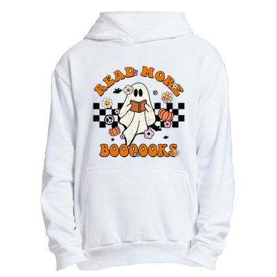 Groovy Halloween Read More Books Cute Boo Read A Book Urban Pullover Hoodie