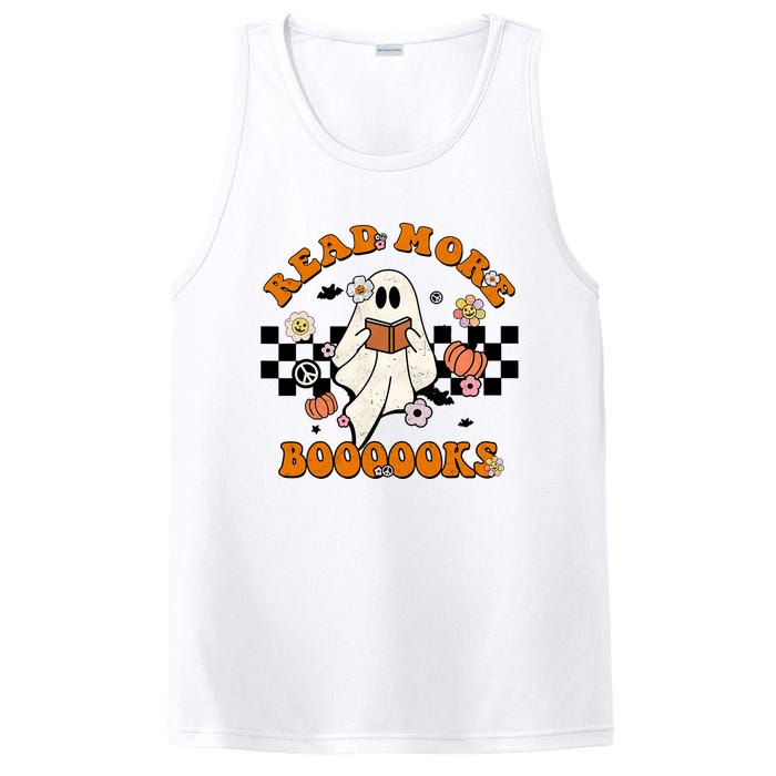 Groovy Halloween Read More Books Cute Boo Read A Book PosiCharge Competitor Tank