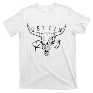 Getting Hitched Rowdy Western Bachelorette Party T-Shirt