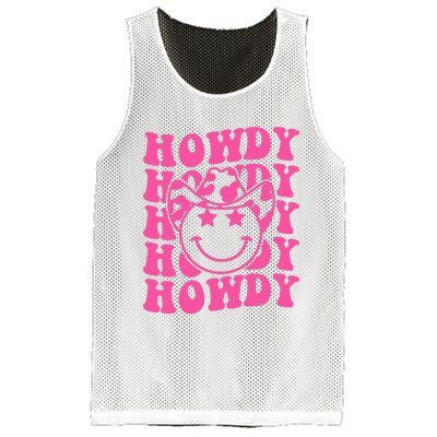 Groovy Howdy Rodeo Western Country Southern Cow Mesh Reversible Basketball Jersey Tank