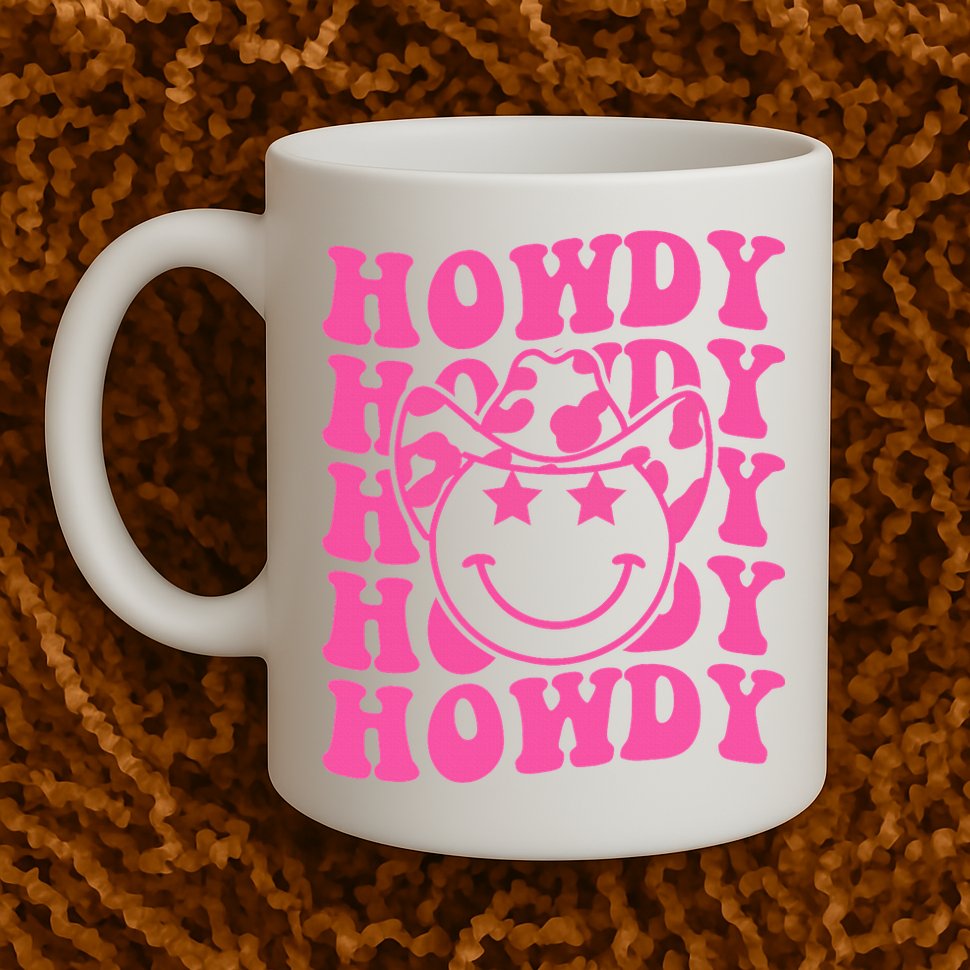 Groovy Howdy Rodeo Western Country Southern Cowgirl Mug