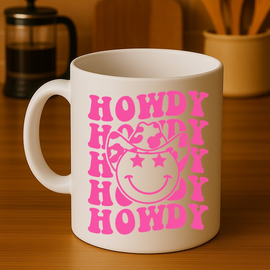 Groovy Howdy Rodeo Western Country Southern Cowgirl Mug