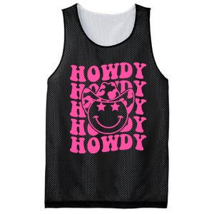 Groovy Howdy Rodeo Western Country Southern Cowgirl Mesh Reversible Basketball Jersey Tank