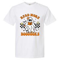 Groovy Halloween Read More Books Ghost Teacher Halloween Garment-Dyed Heavyweight T-Shirt