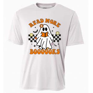 Groovy Halloween Read More Books Ghost Teacher Halloween Cooling Performance Crew T-Shirt