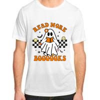 Groovy Halloween Read More Books Ghost Teacher Halloween Adult ChromaSoft Performance T-Shirt