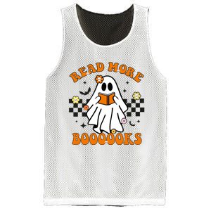 Groovy Halloween Read More Books Ghost Teacher Halloween Mesh Reversible Basketball Jersey Tank