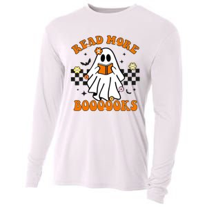 Groovy Halloween Read More Books Ghost Teacher Halloween Cooling Performance Long Sleeve Crew