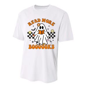 Groovy Halloween Read More Books Ghost Teacher Halloween Performance Sprint T-Shirt