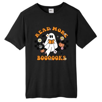 Groovy Halloween Read More Books Cute Boo Read A Book Tall Fusion ChromaSoft Performance T-Shirt